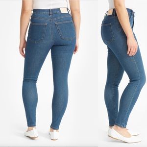 Everlane authentic stretch high waist skinny jeans